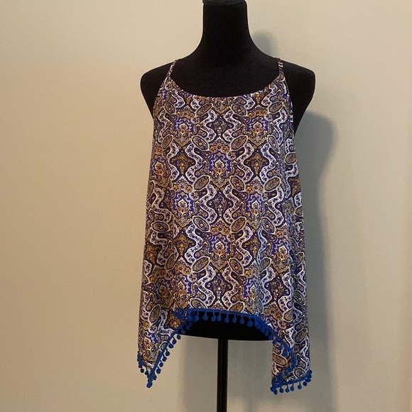 Spaghetti strap blouse - Picture 1 of 5